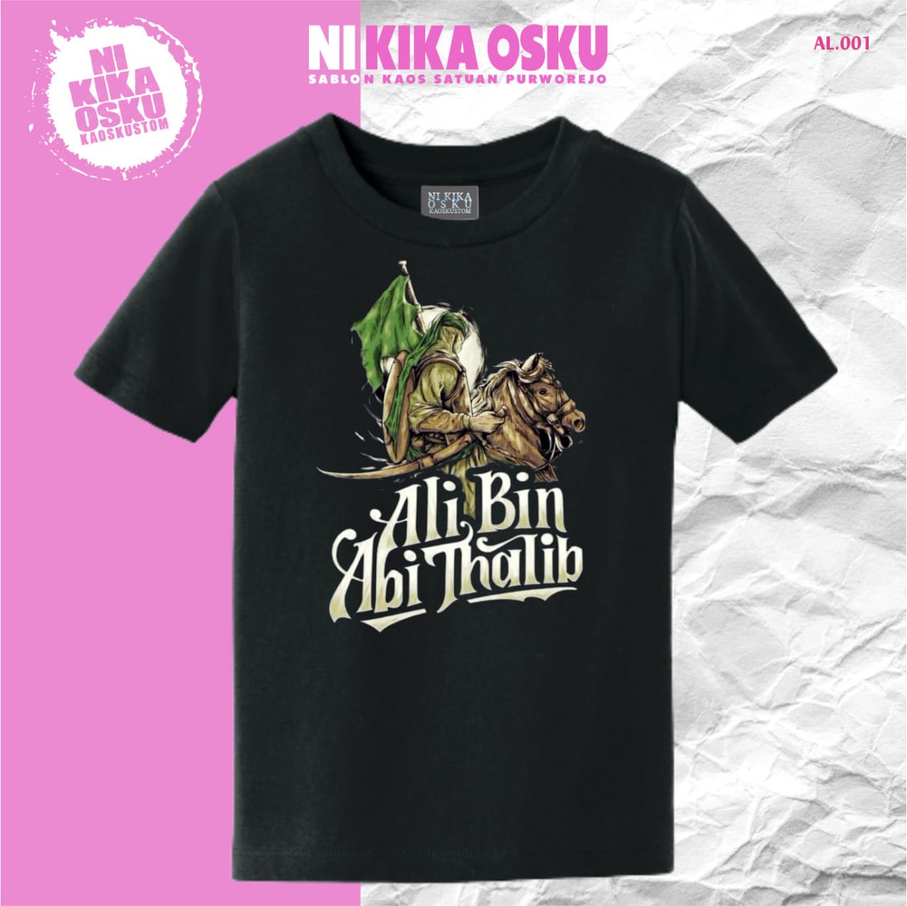 Kaos Ali Bin Abi Thalib