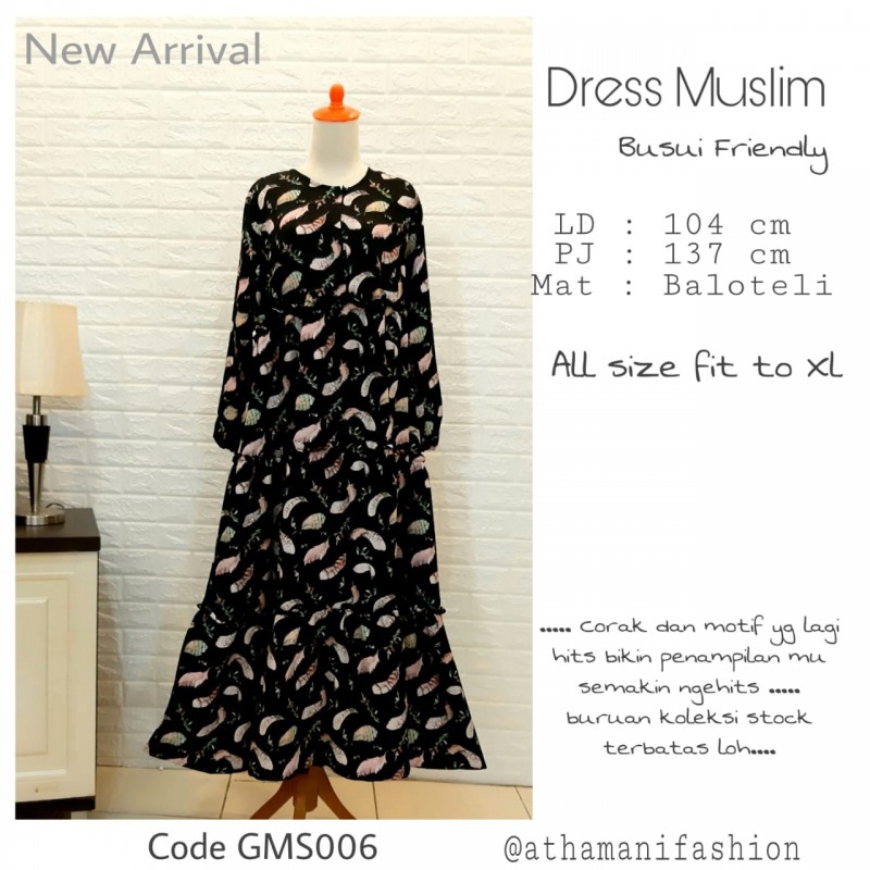 Dress Muslimah GMS006