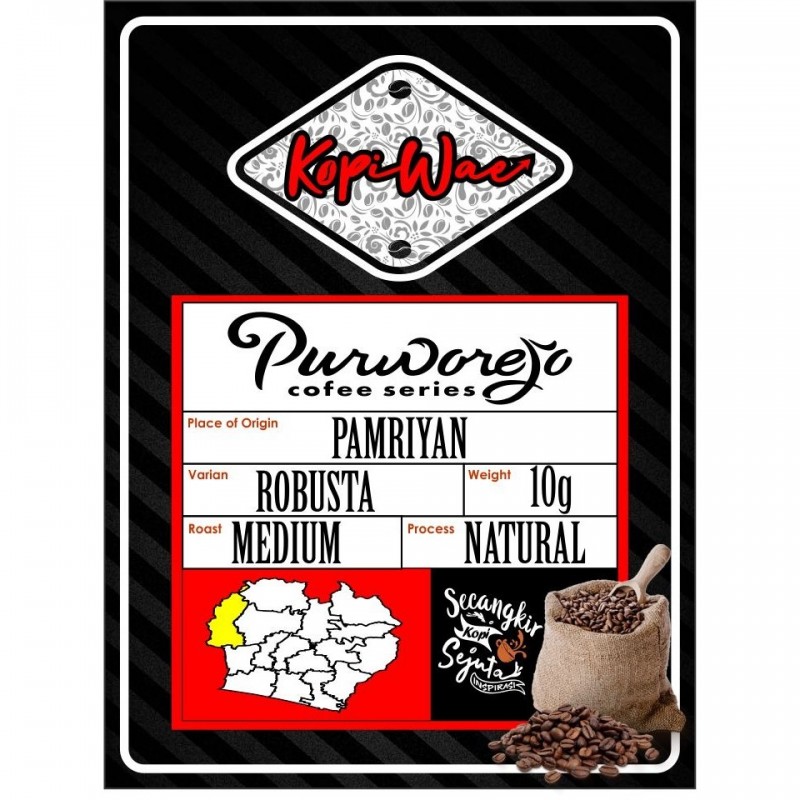 Kopiwae Kopi Robusta Pamriyan Purworejo
